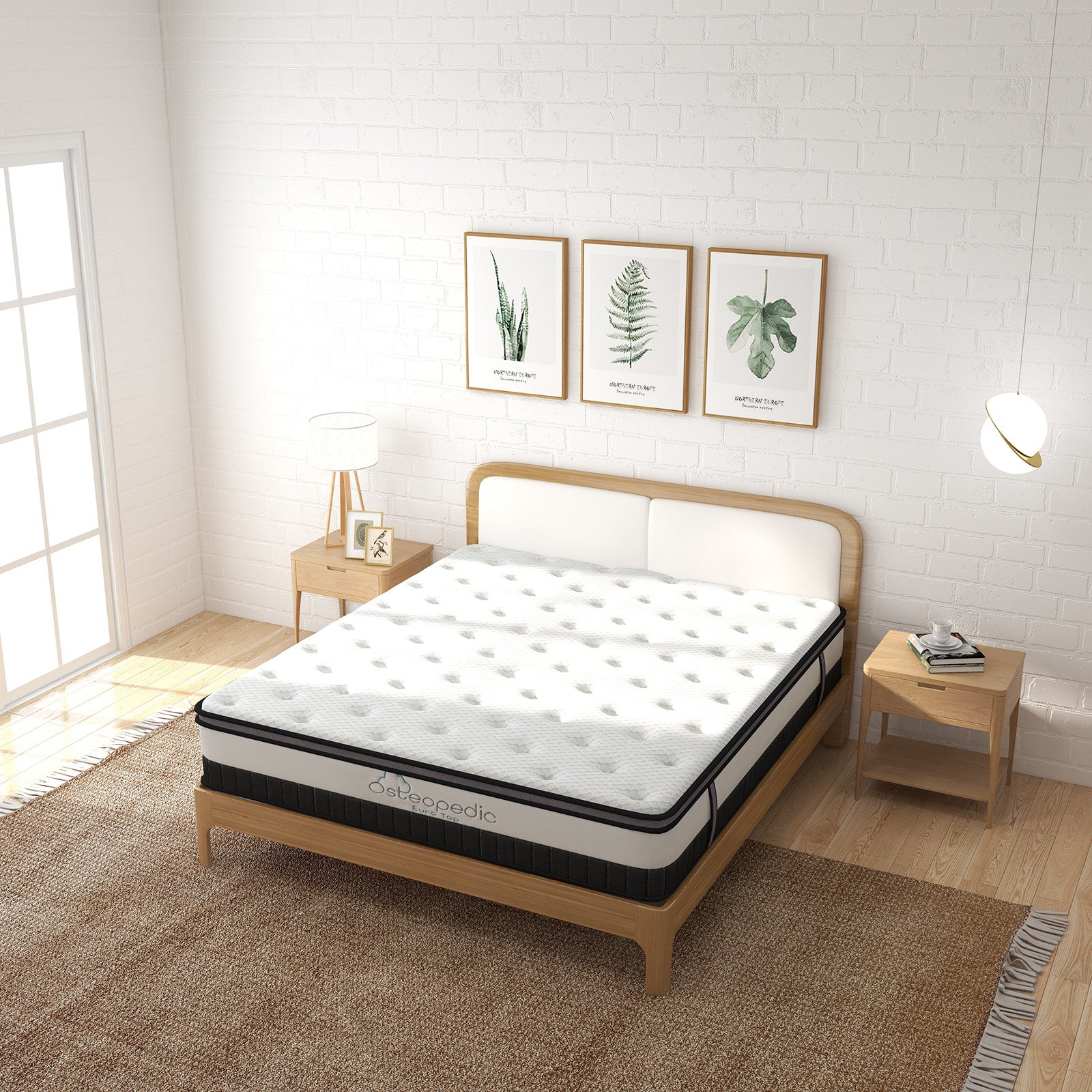 Osteopedic Euro Top Pocket Spring Mattress - Queen-1951134905404624903