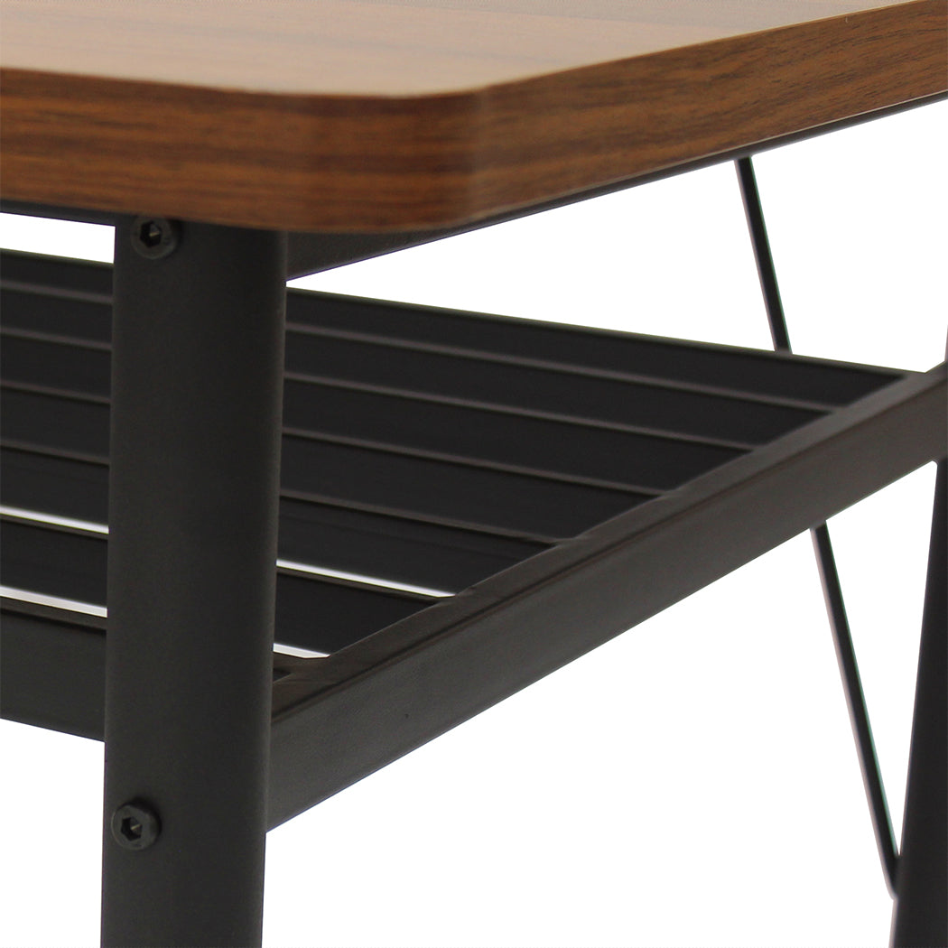 Levede Dining Table Storage Shelf 4-6 Seater 150cm-1954802997599014916
