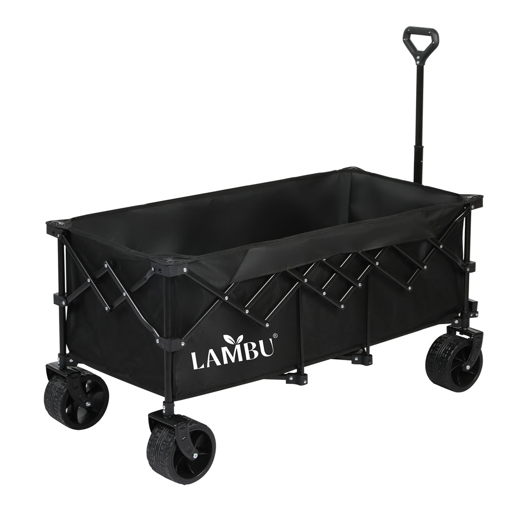 Lambu Folding Wagon Trolley Cart-1954802442663235585