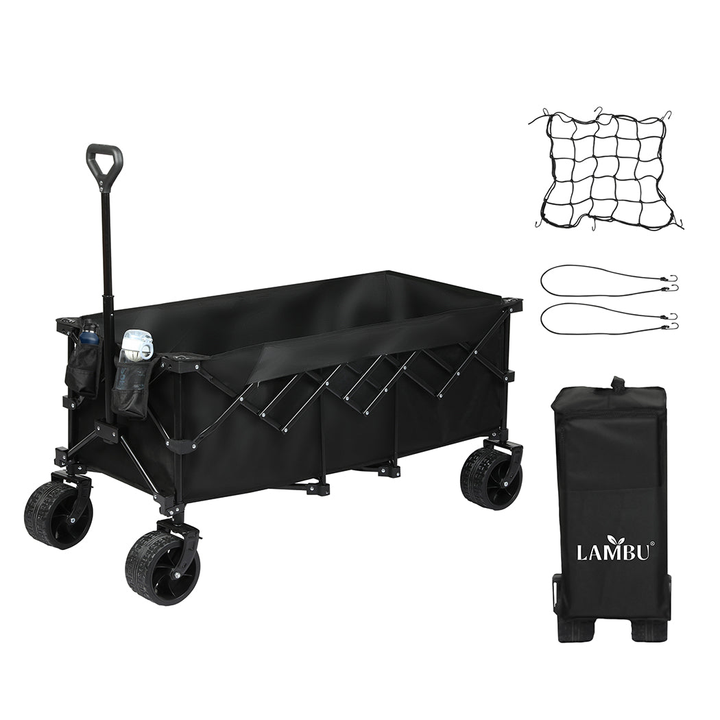 Lambu Folding Wagon Trolley Cart-1954802442663235584