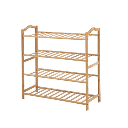 Levede Bamboo Shoe Rack Storage Wooden-1954802688059379712