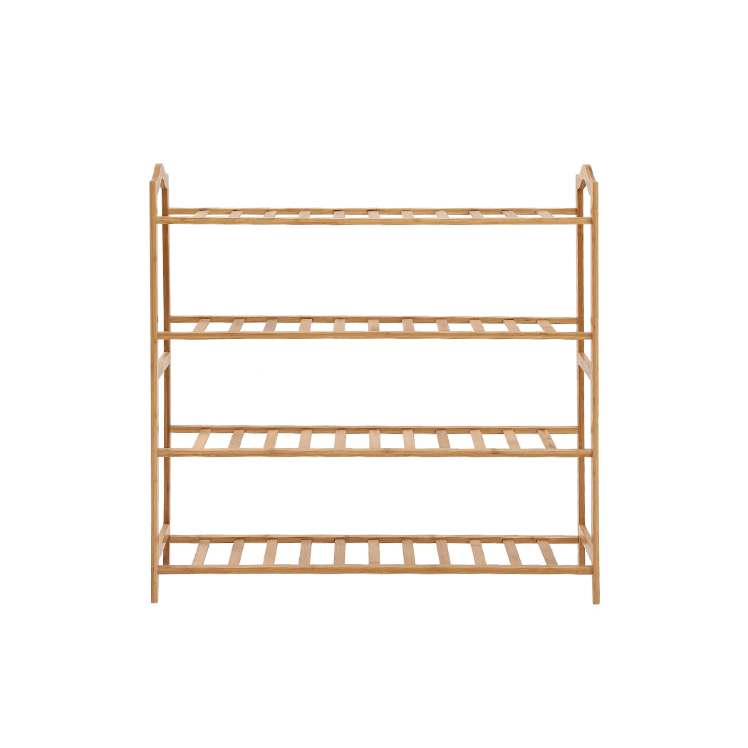 Levede Bamboo Shoe Rack Storage Wooden-1954802688059379713