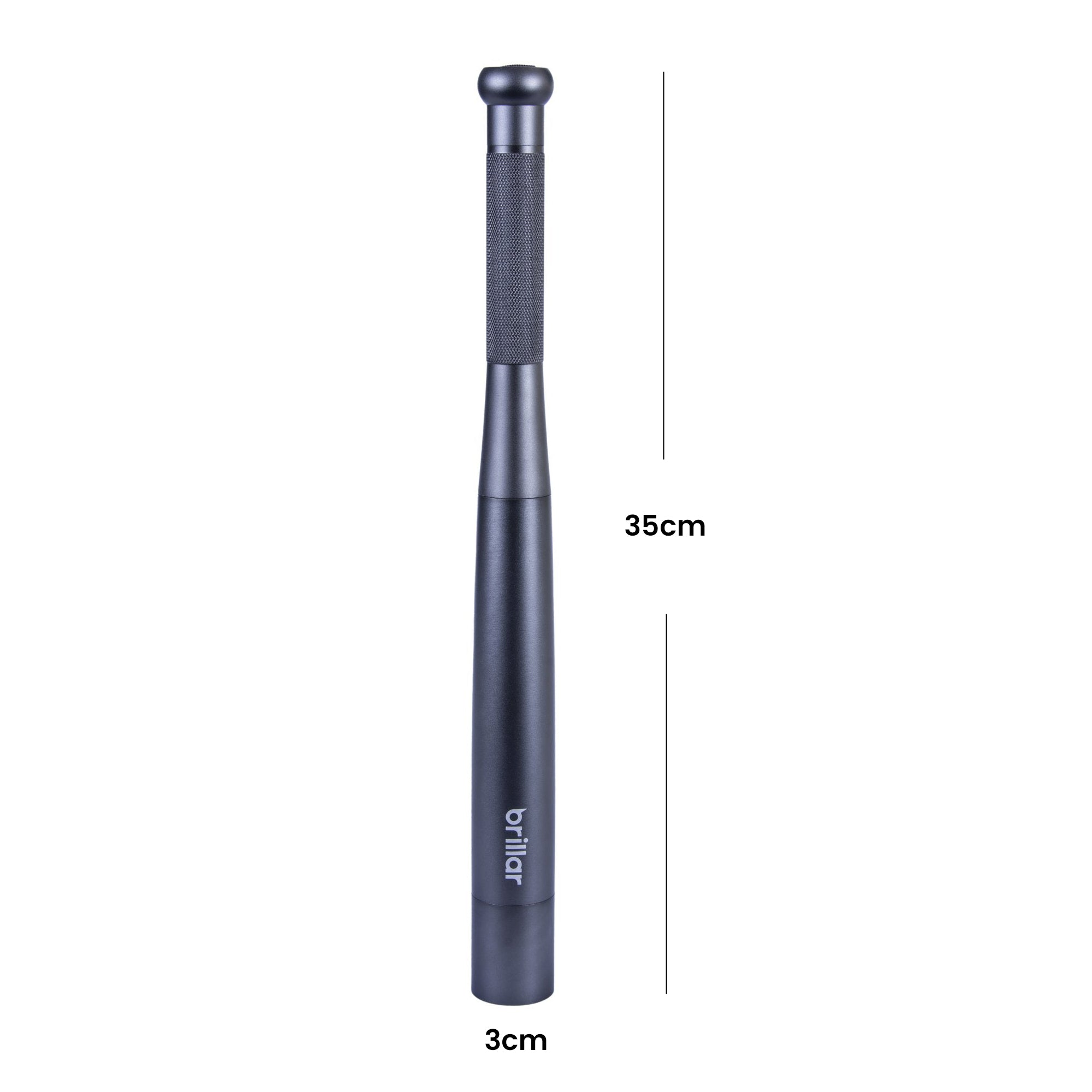 Brillar Aluminium Torch Gunmetal - 07