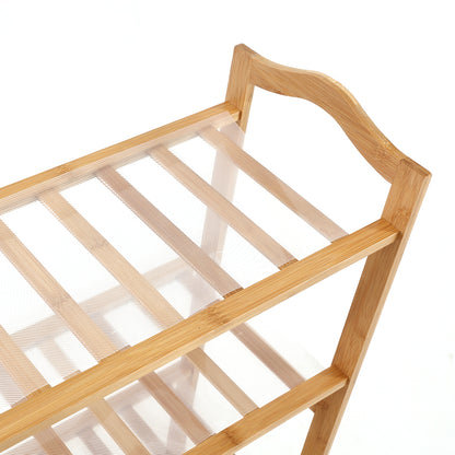 Levede Bamboo Shoe Rack Storage Wooden-1954802687853858819
