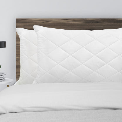 Luxury - Bamboo Quilted Pillow - Twin Pack-1951134817303269376