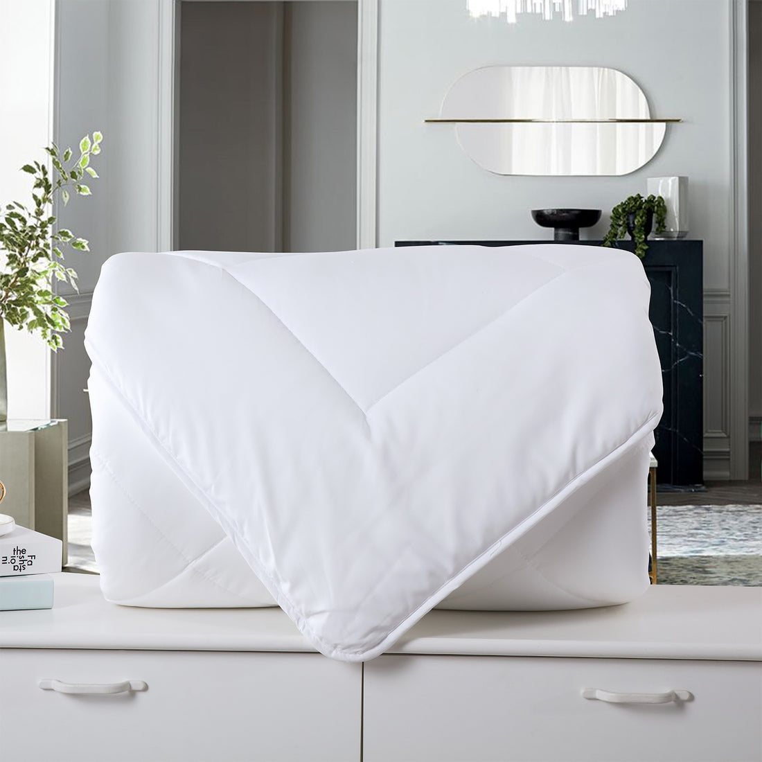 Deluxe 260GSM Eco-Silk Touch Quilt - Single-1951134840170614786
