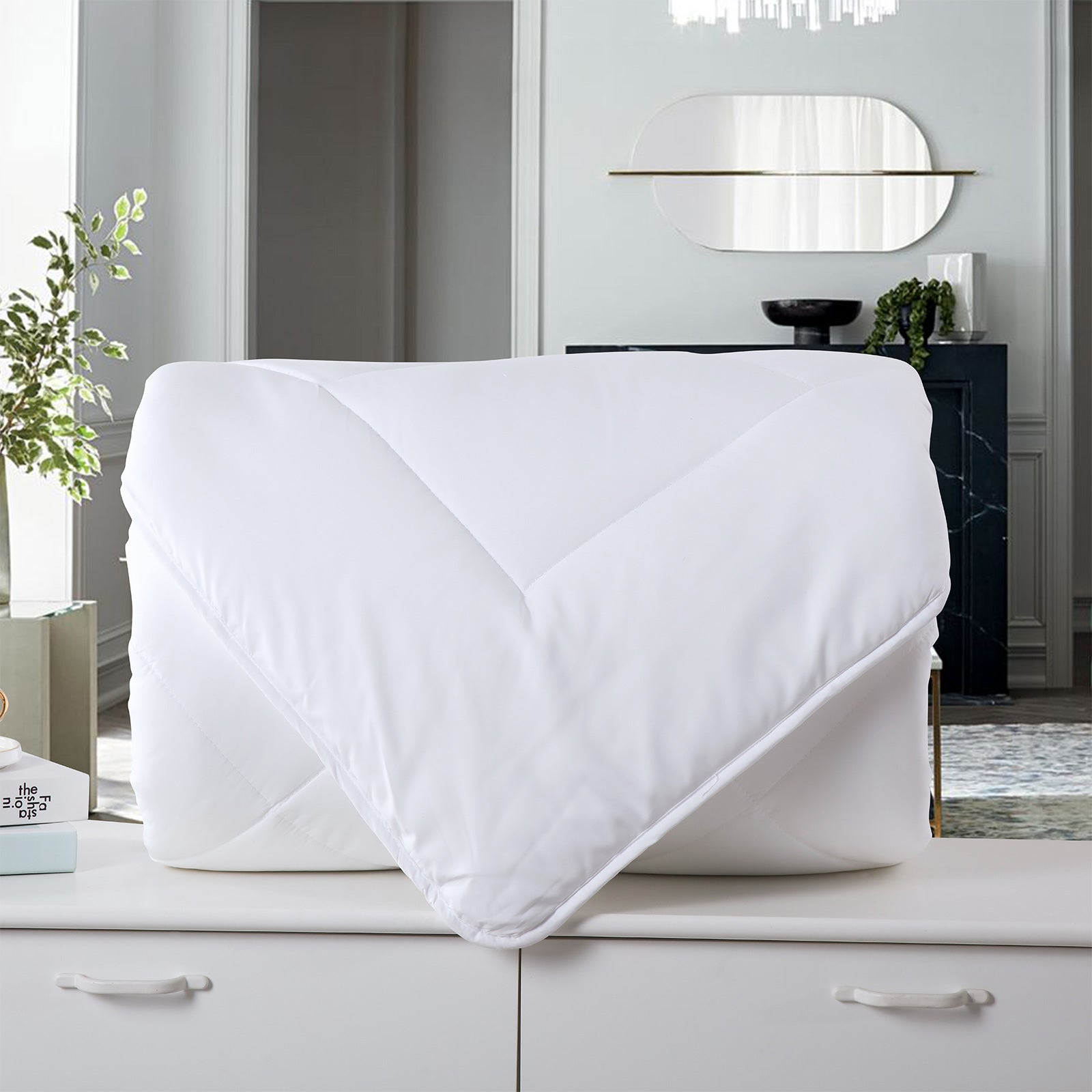 Deluxe 260GSM Eco-Silk Touch Quilt - Single-1951134840170614786