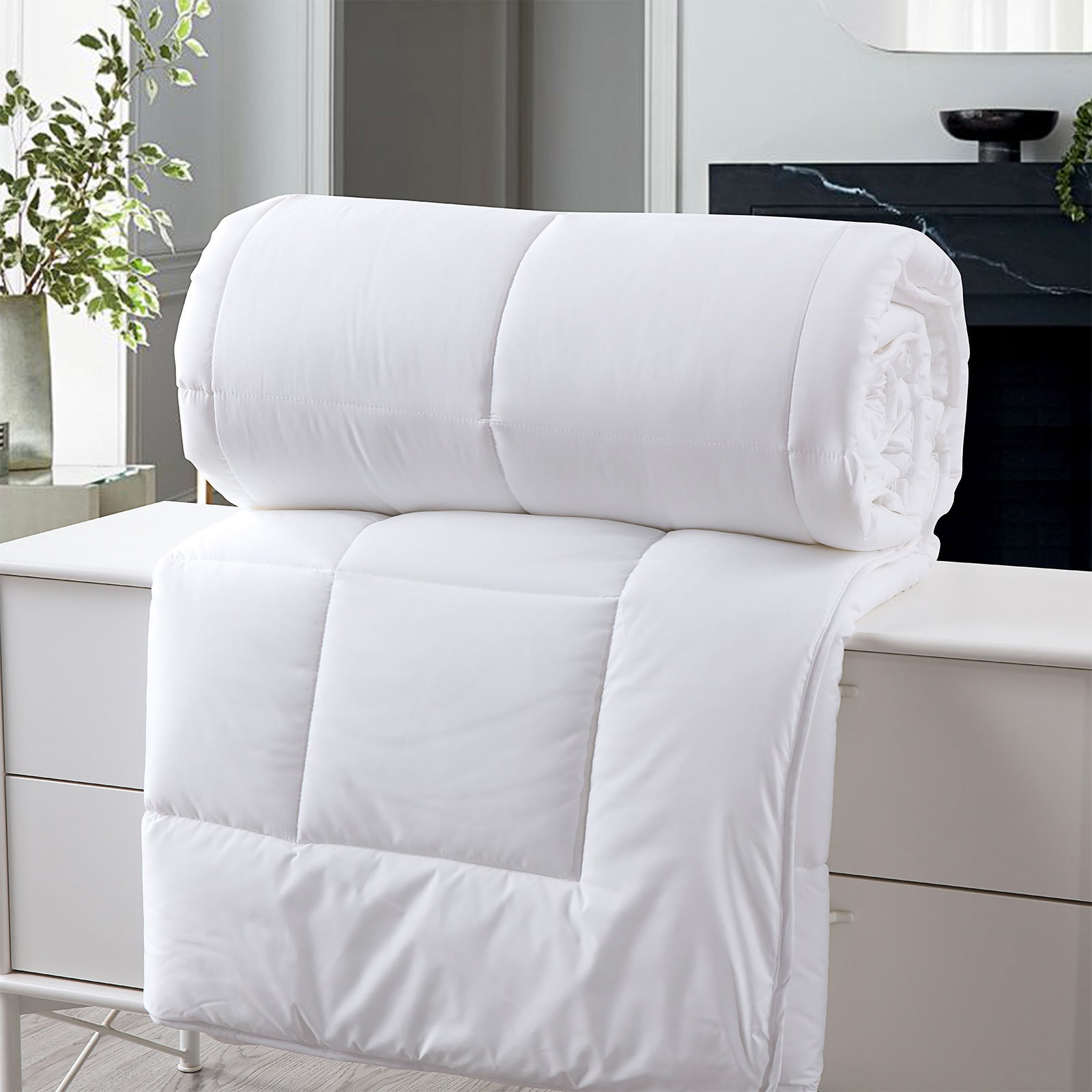 Deluxe 260GSM Eco-Silk Touch Quilt - Double-1951134840363552771