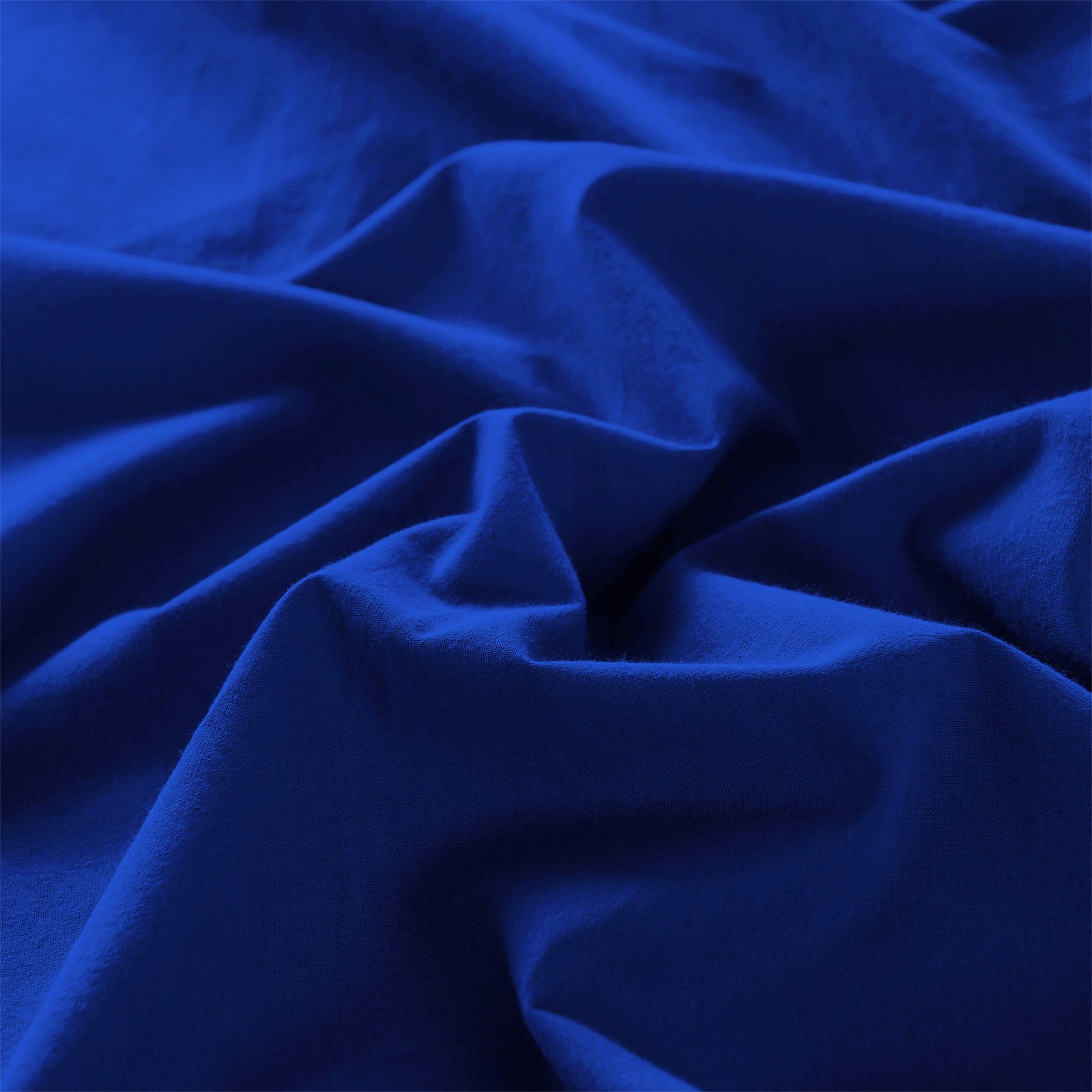 Royal Comfort Vintage Washed 100 % Cotton Sheet Set Single - Royal Blue-1951134886819663878