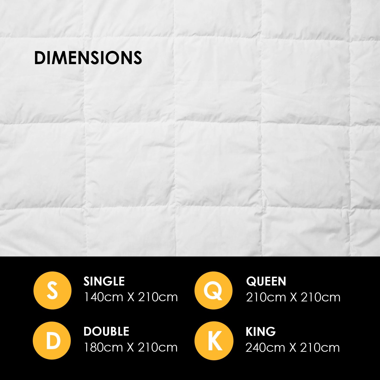 Royal Comfort 800GSM Silk Quilt - Queen-1951134843987431429
