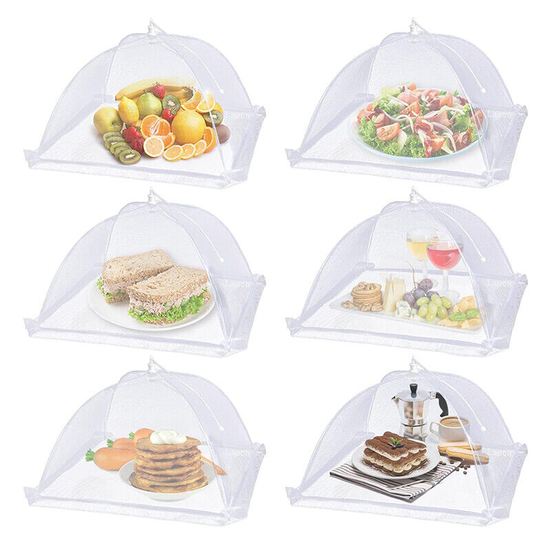 43Cm Square Pop Up Mesh Food Cover - 05