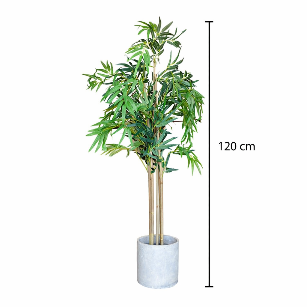 120cm Faux Artificial Home Decor Potted Bamboo Plant