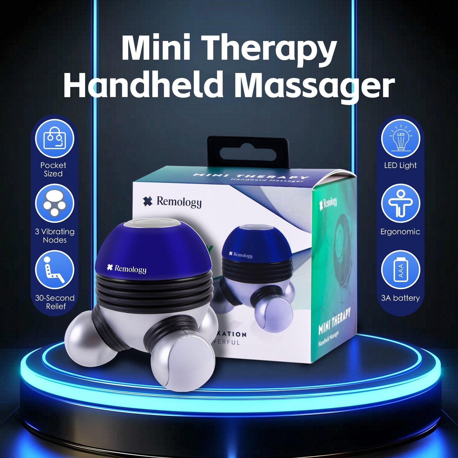 Mini Therapy Handheld Massager - 01