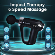 Remology Impact Therapy 6 Adaptive Speed Usb C Massage Gun With 4 Heads - 01