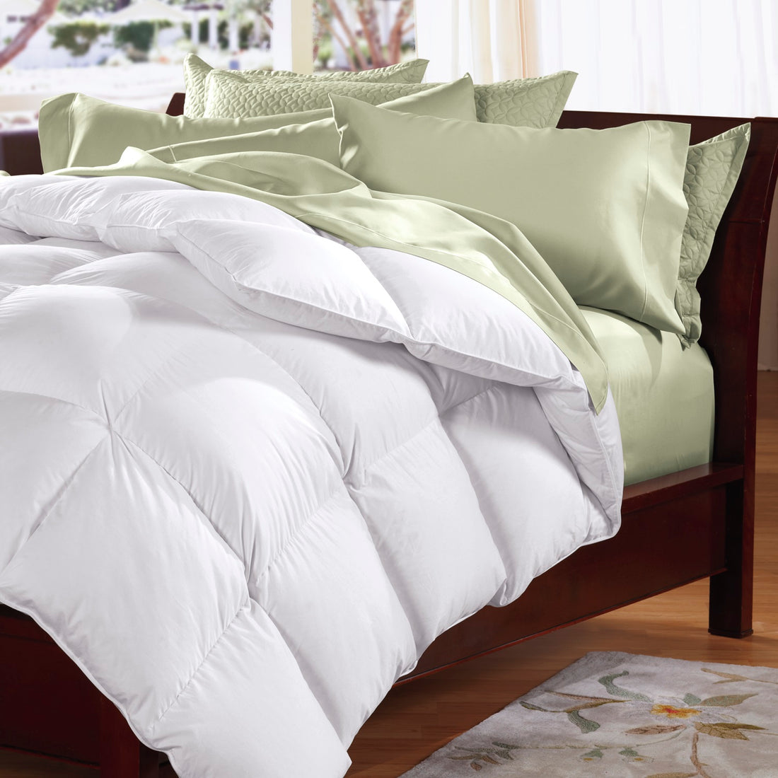 Royal Comfort Goose Feather &amp; Down Quilt King - 500GSM-1951134834881597440