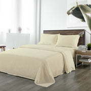 Royal Comfort Blended Bamboo Sheet Set Dark Ivory - King-1951134849230311424