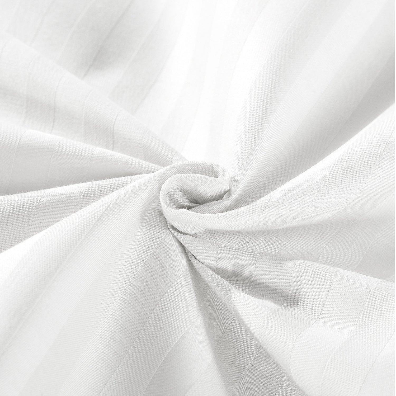 KENSINGTON 1200TC COTTON SHEET SET IN STRIPE-KING - WHITE-1951134850996113415