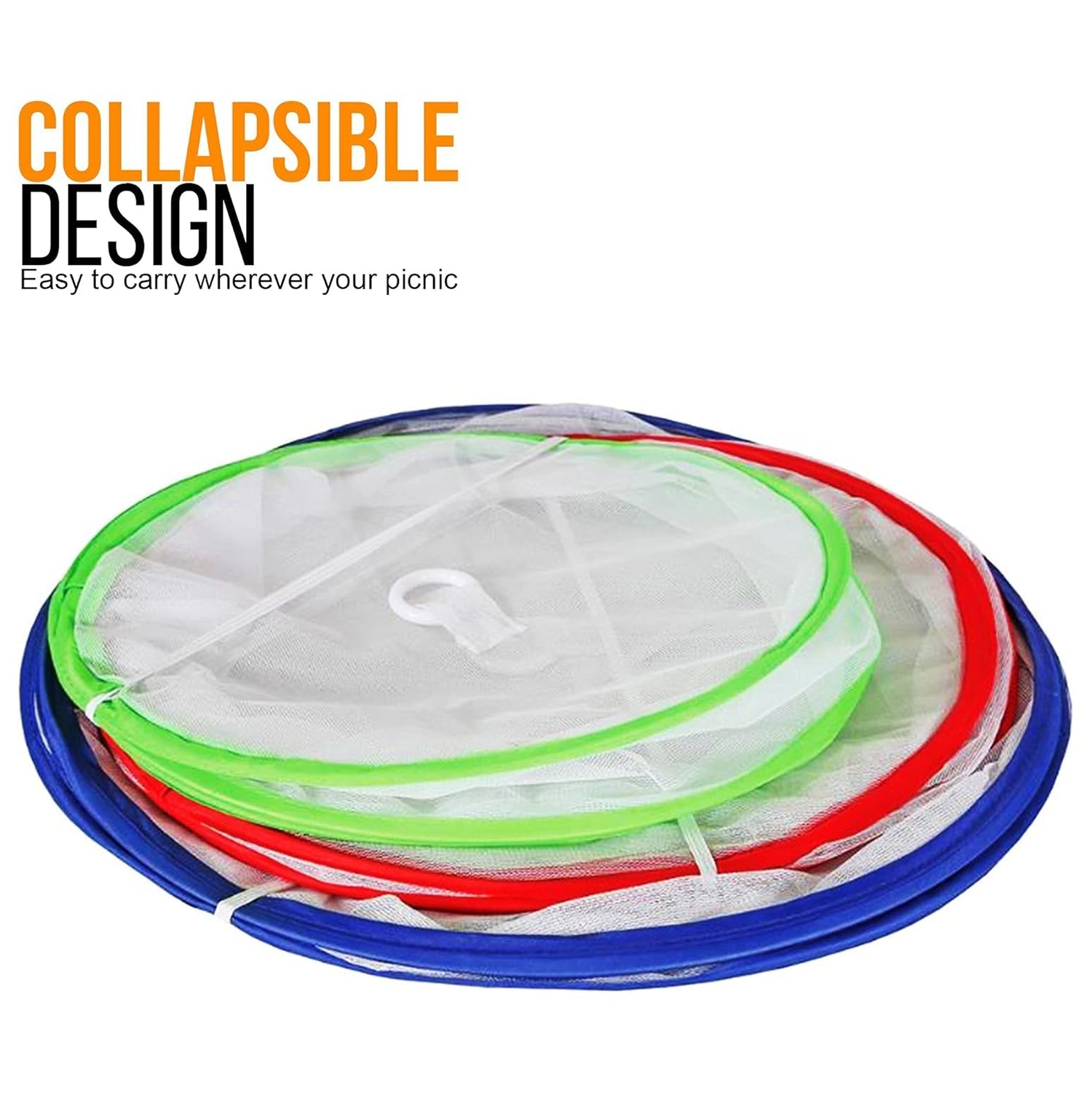 3 Pcs Pop Up Food Covers Mesh Fly Protection Picnic Cover - 02