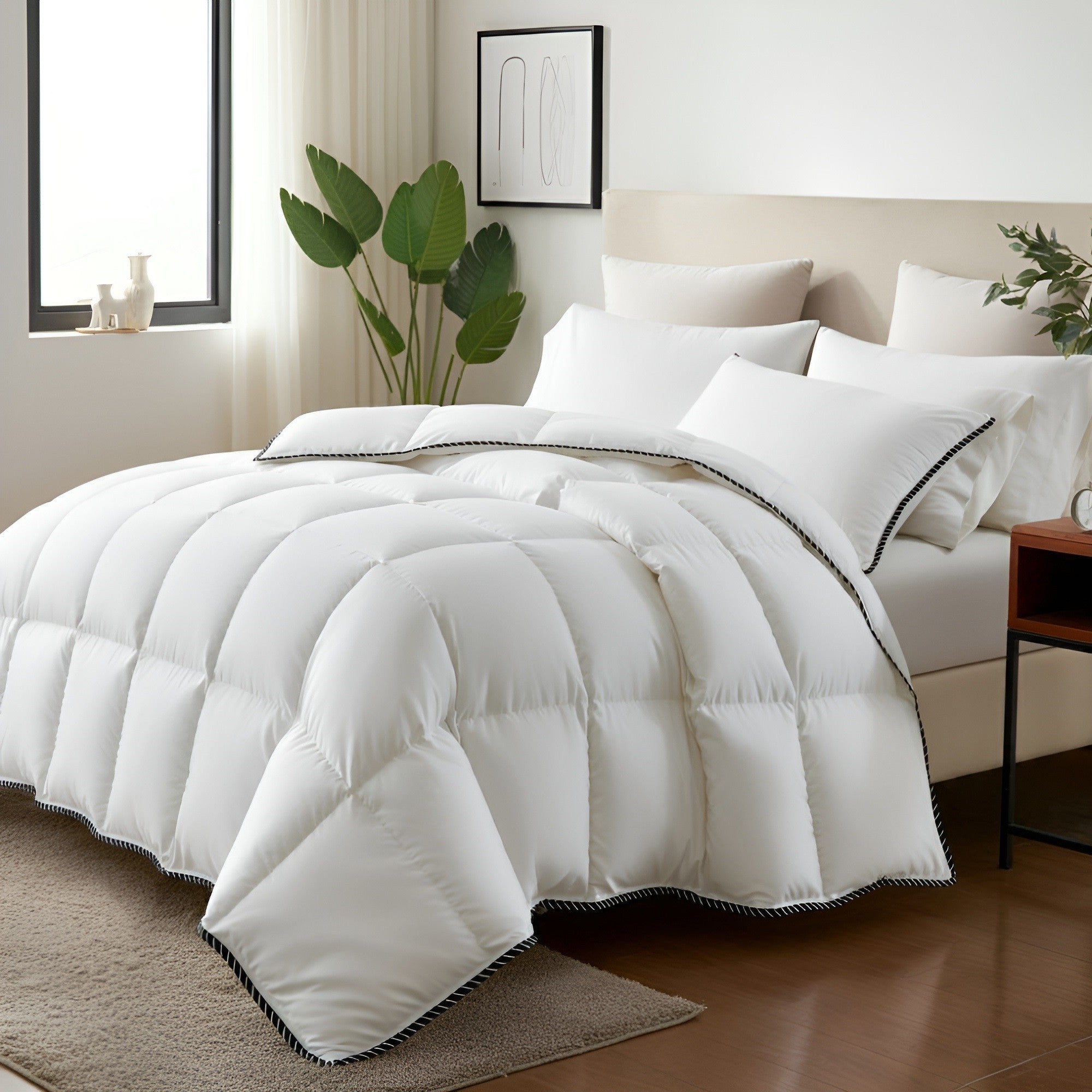 Royal Comfort -Bamboo Quilt King - 350GSM-1951134837062635521