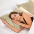 MULBERRY SILK PILLOW CASE TWIN PACK - SIZE: 51X76CM - CHAMPAGNE-1951134813415149570