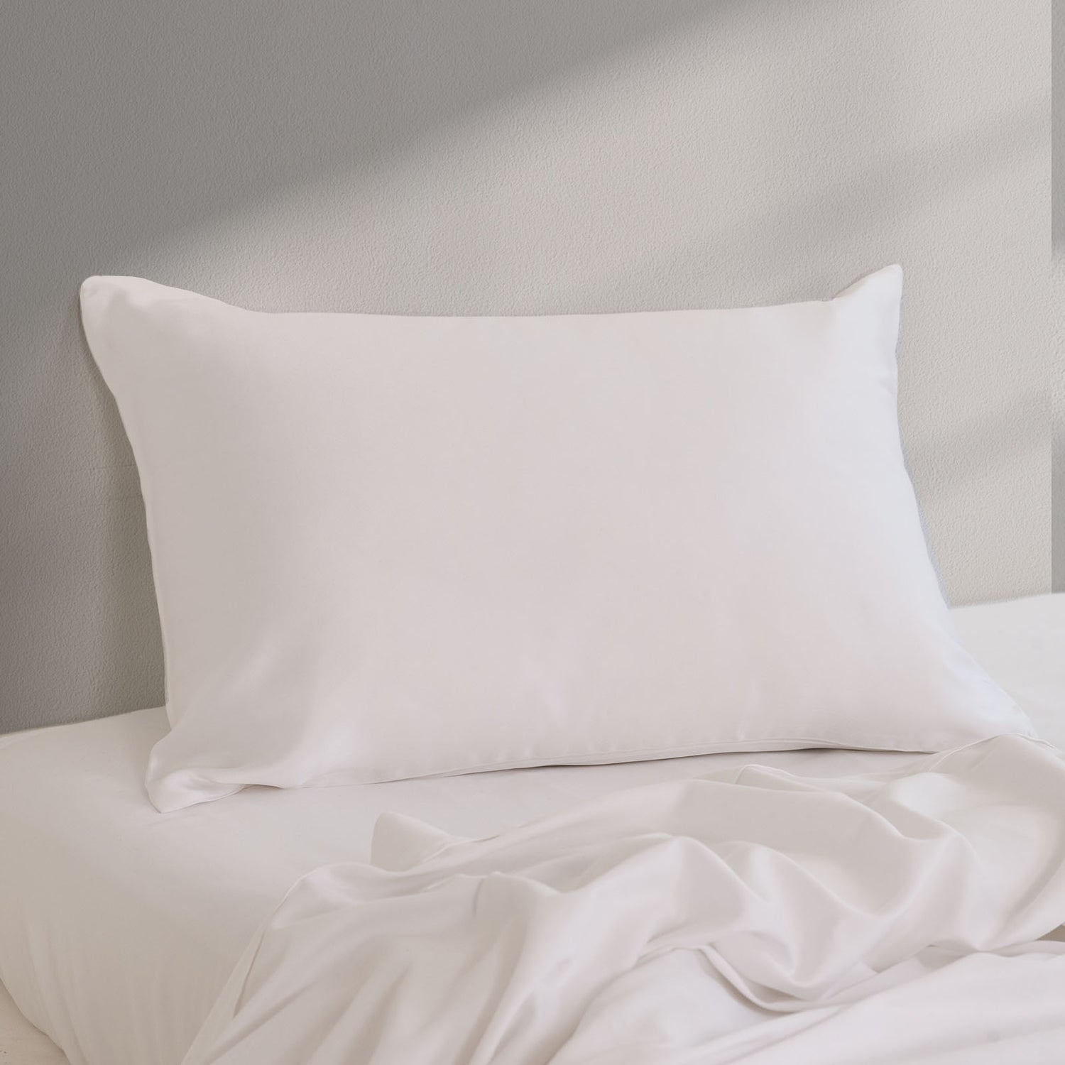 Pure Silk Pillow Case by Royal Comfort-White-1951134813608087553