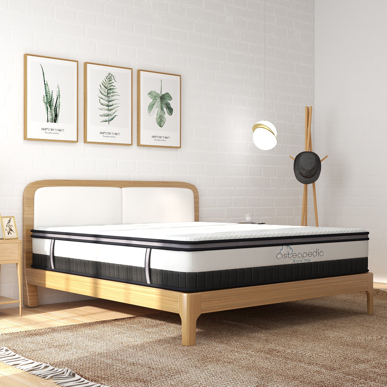 Osteopedic Euro Top Pocket Spring Mattress  - Queen-1951134905404624900