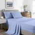 Royal Comfort Bamboo Cooling 2000TC Sheet Set - King-Light Blue-1951134862471729152
