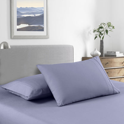 Royal Comfort Bamboo Cooling 2000TC Sheet Set - King-Lilac Grey-1951134862635307009
