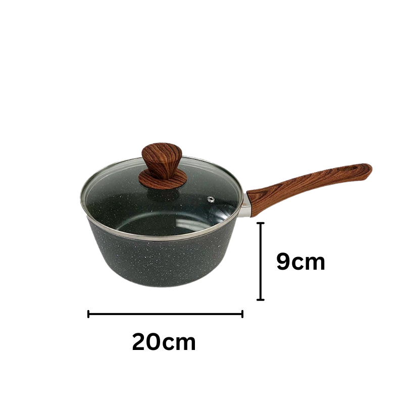 20cm Non-Stick Saucepan With Lid
