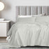 Royal Comfort 1200 Thread count Damask Stripe Cotton Blend sheet sets Queen Silver-1951134866833805313