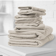 Royal Comfort Eden Egyptian Cotton 600 GSM 8 Piece Towel Pack Beige-1951134891450175489