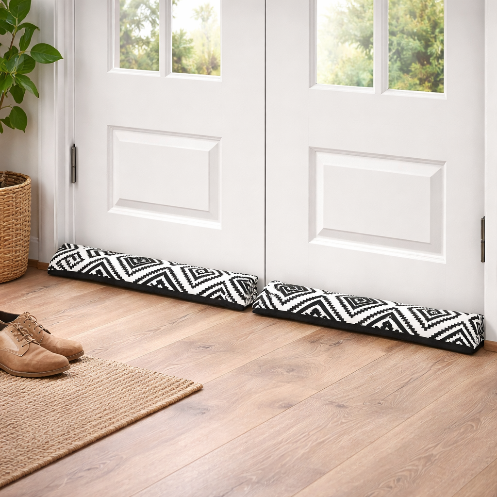 2 Pcs Door Window Draught Stopper