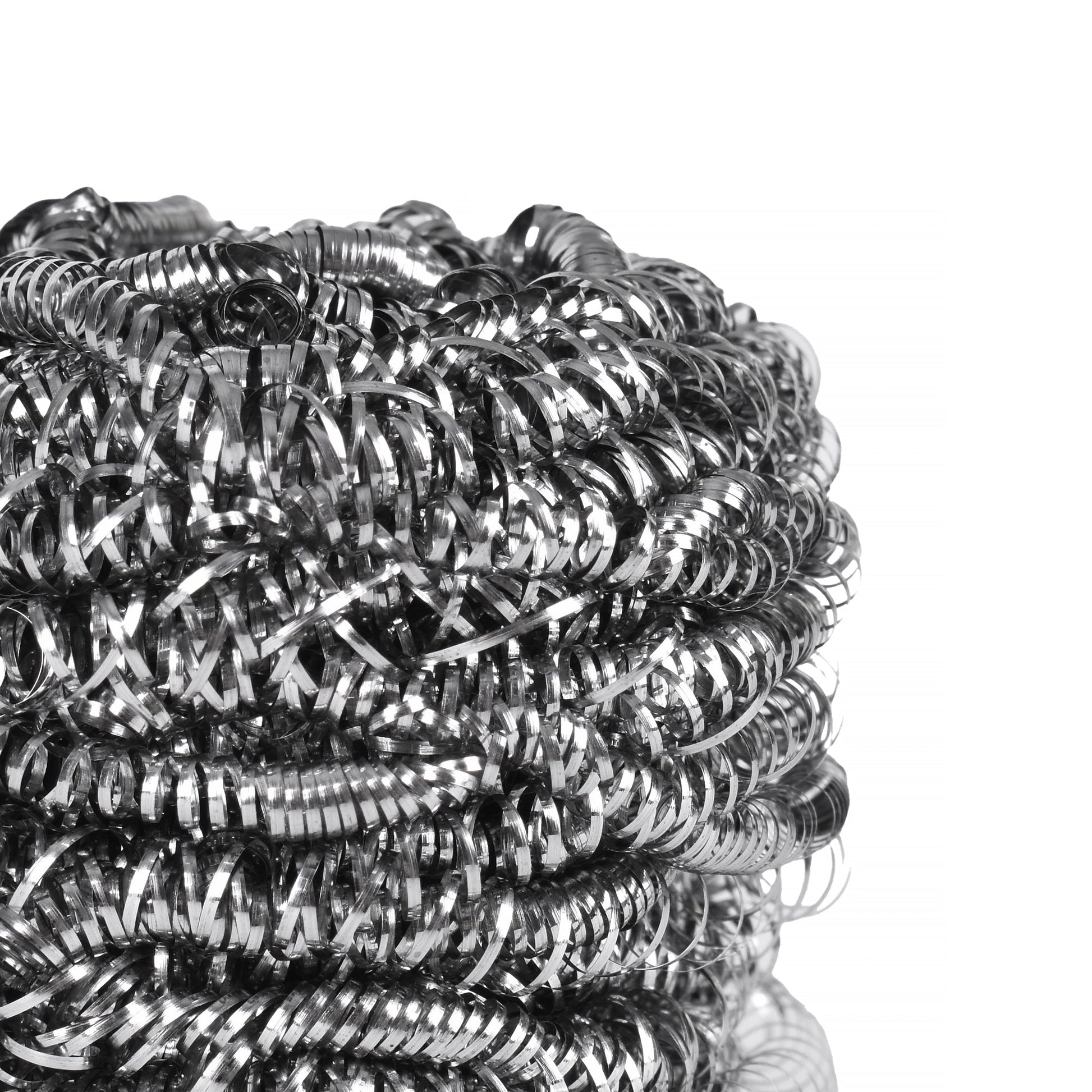 6 Pcs Stainless Steel Scourers - 03