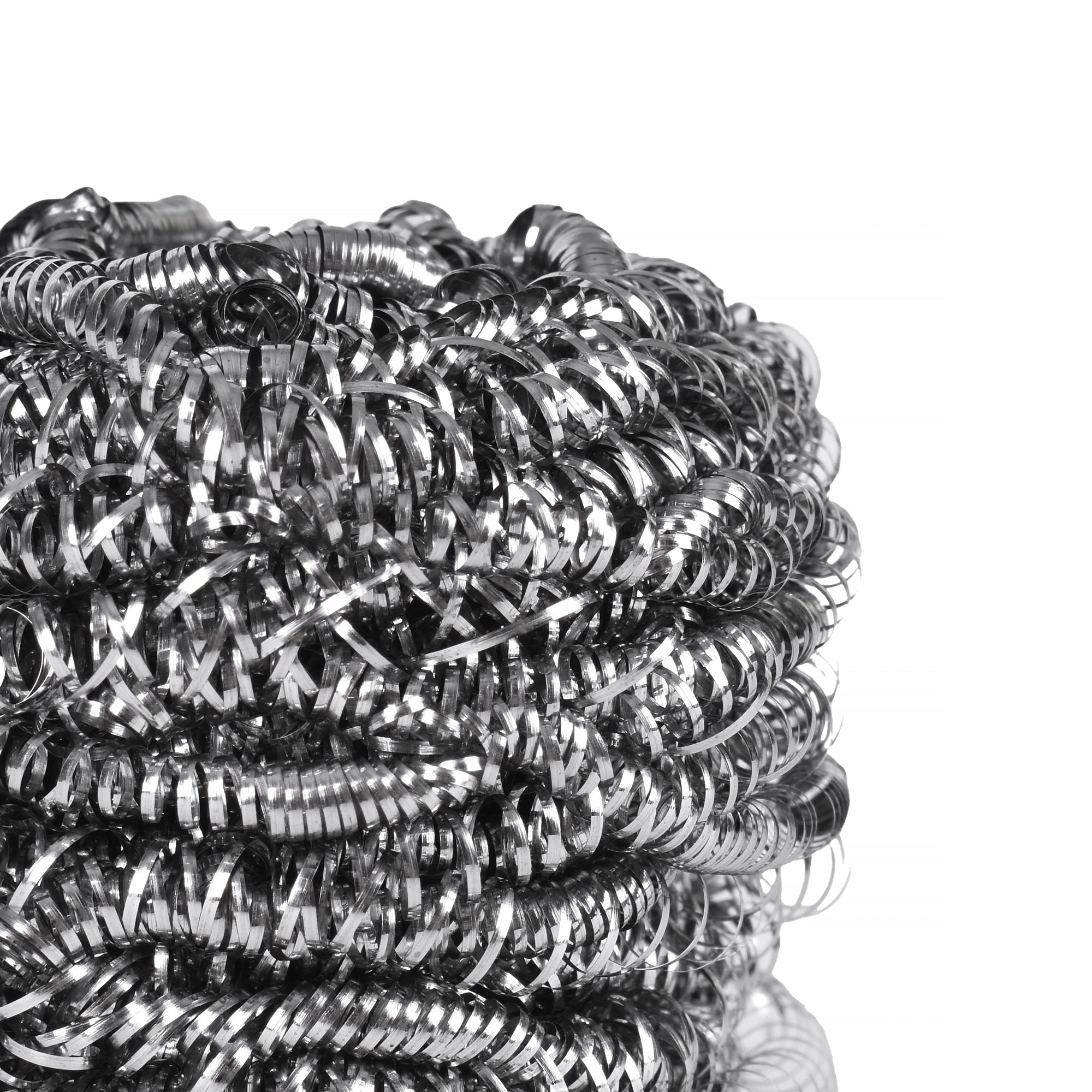 6 Pcs Stainless Steel Scourers - 03