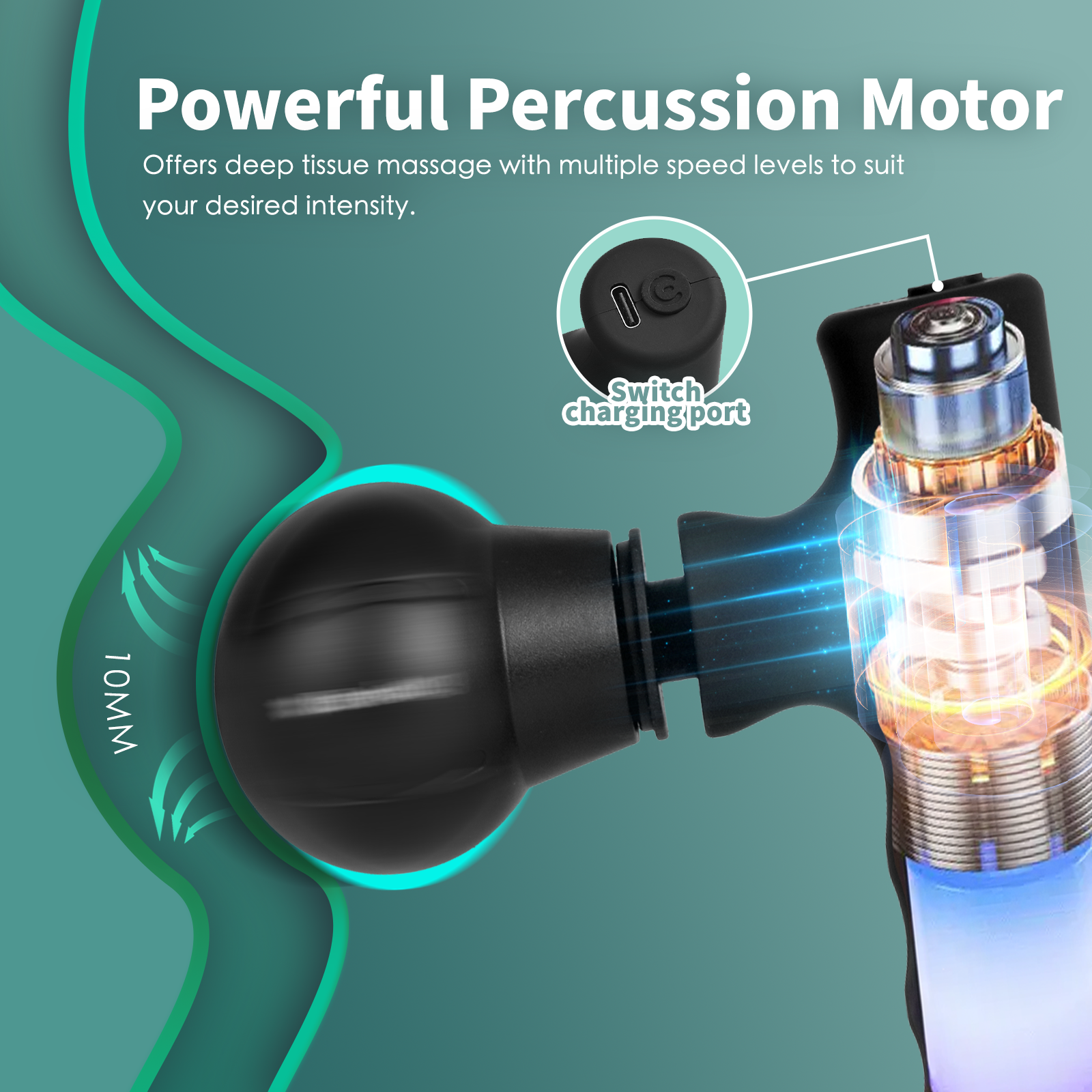 Remology Mini Massage Gun - 10