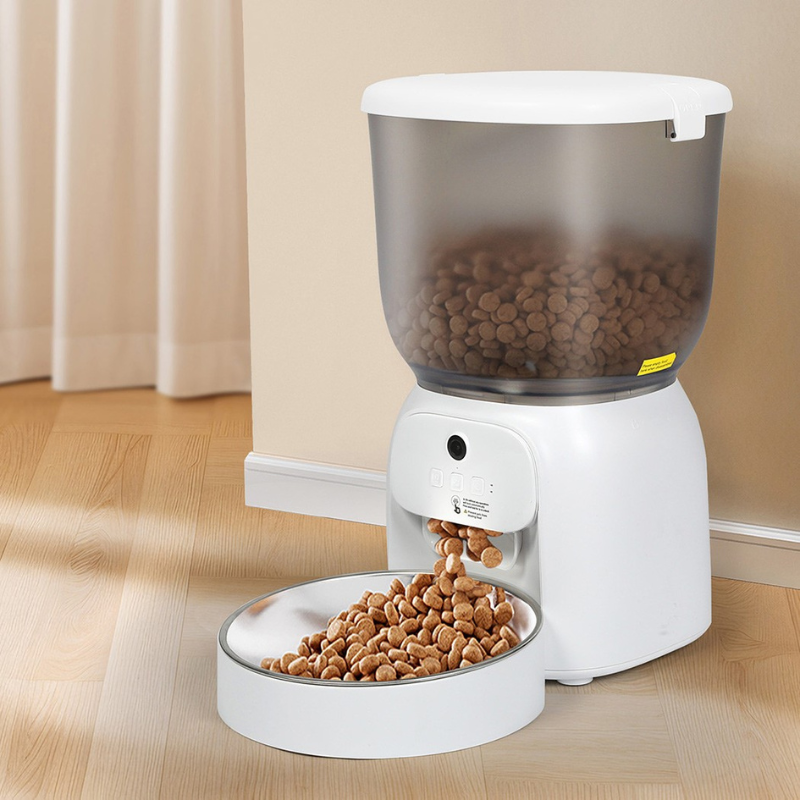 4L Auto Pet Feeder Automatic Camera WiFi from Smartphone