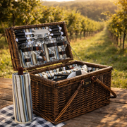 4 Person Picnic Basket Set