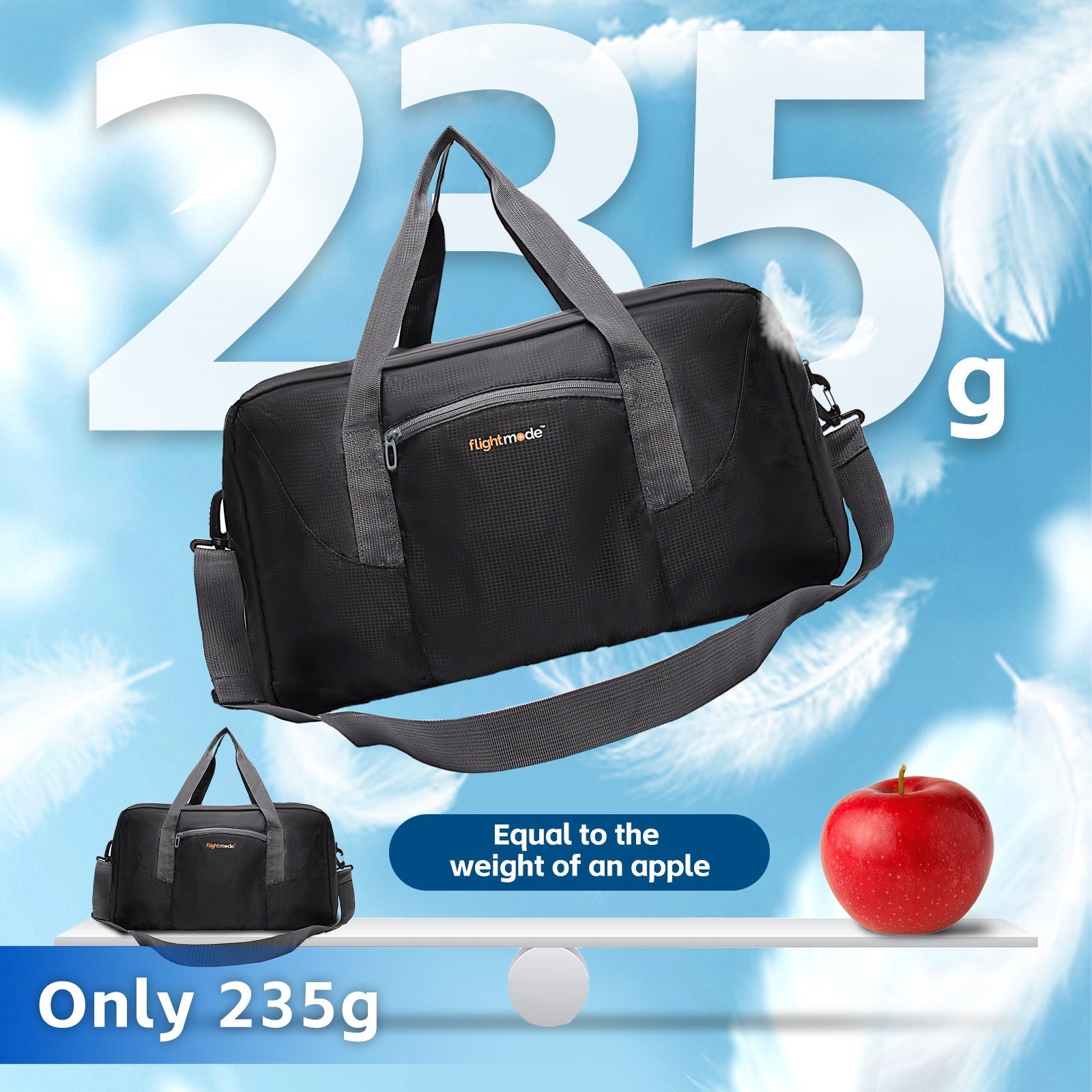 35L Foldable Lightweight Duffel Travel Bag - 06