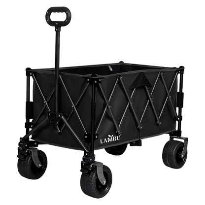 Lambu Folding Wagon Cart Black-1954802441979564040
