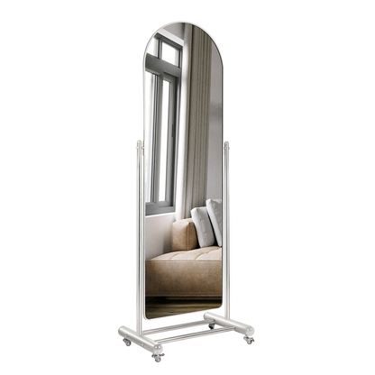 Yezi 165CM Movable Arch Full Length Mirror-1954802411772186632