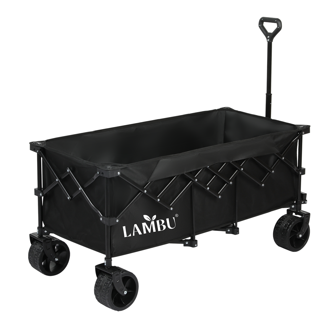 Lambu Folding Wagon Trolley Cart-1954802442663235592