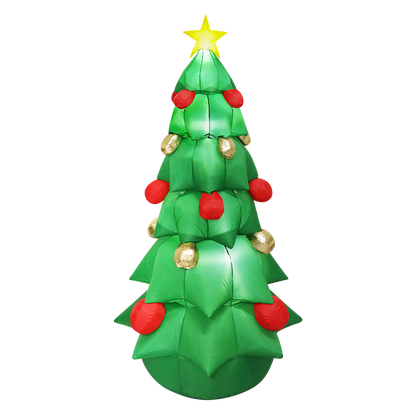 Santaco 2.5M Inflatable Christmas with Led Lights-1952534169020141576
