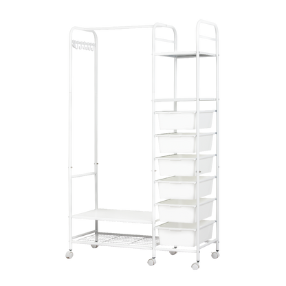 Levede 94CM Clothes Rack Stand Heavy Duty Hanging-1954802470706352136