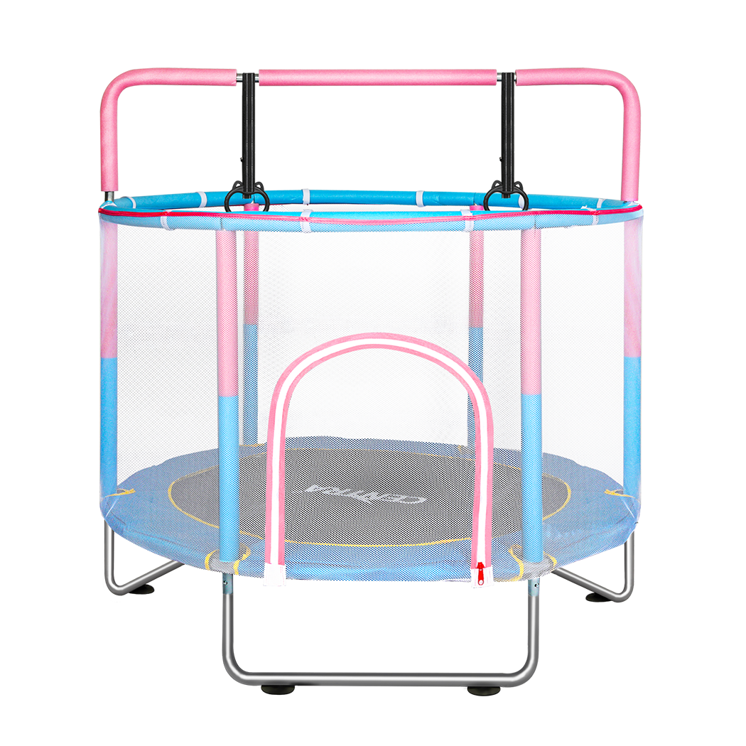 Centra 55&quot; Kids Trampoline Rebounder Pink-1954802468797943816
