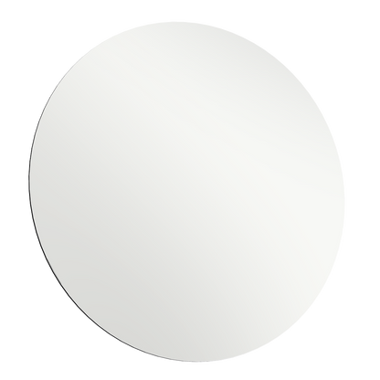 Yezi 50cm Round Wall Mirror Frameless Tempered Glass-1950769998758809608