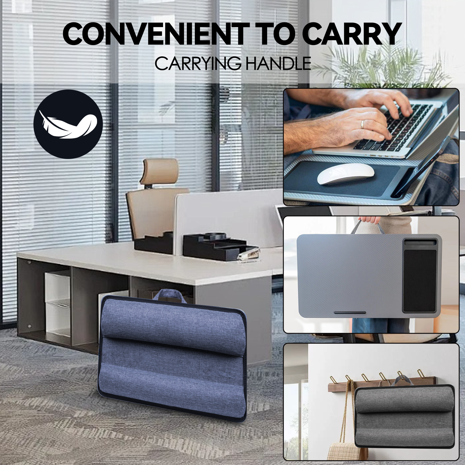 Multipurpose Lap Desk Laptop Tray Study Station - 04