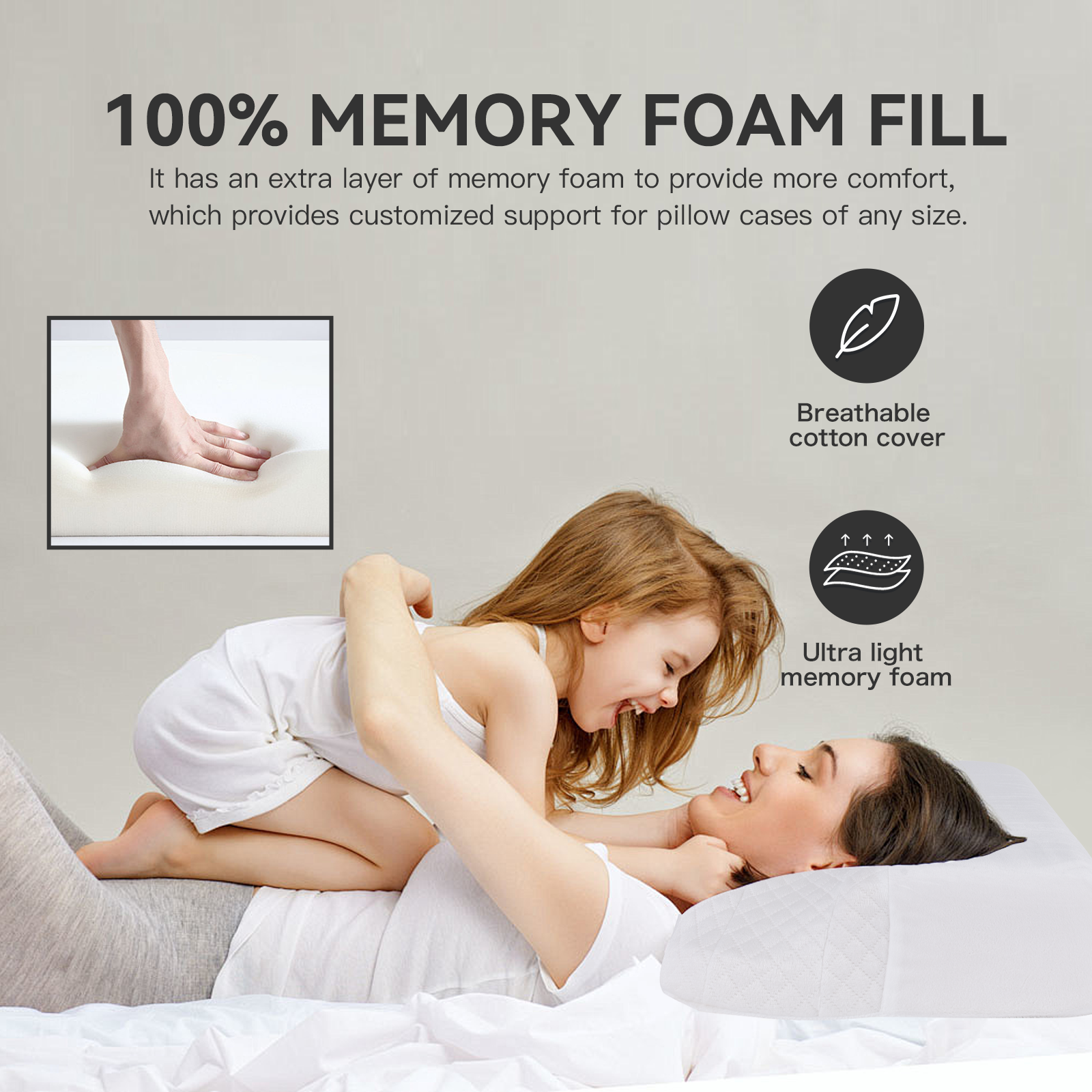 Cpap Contour Sleep Therapy Memory Foam Pillow - 08