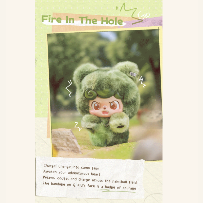 QKid Outdoor Activities Series Blind PVC Plush Blind Box