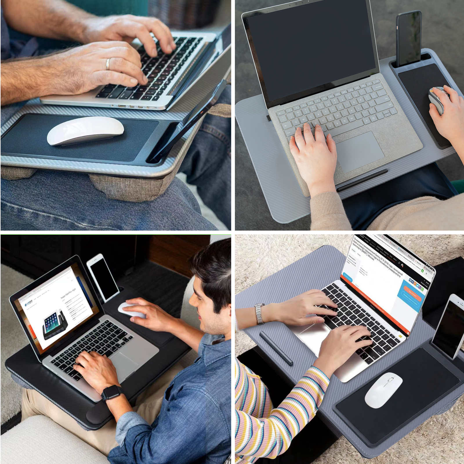 Multipurpose Lap Desk Laptop Tray Study Station - 05