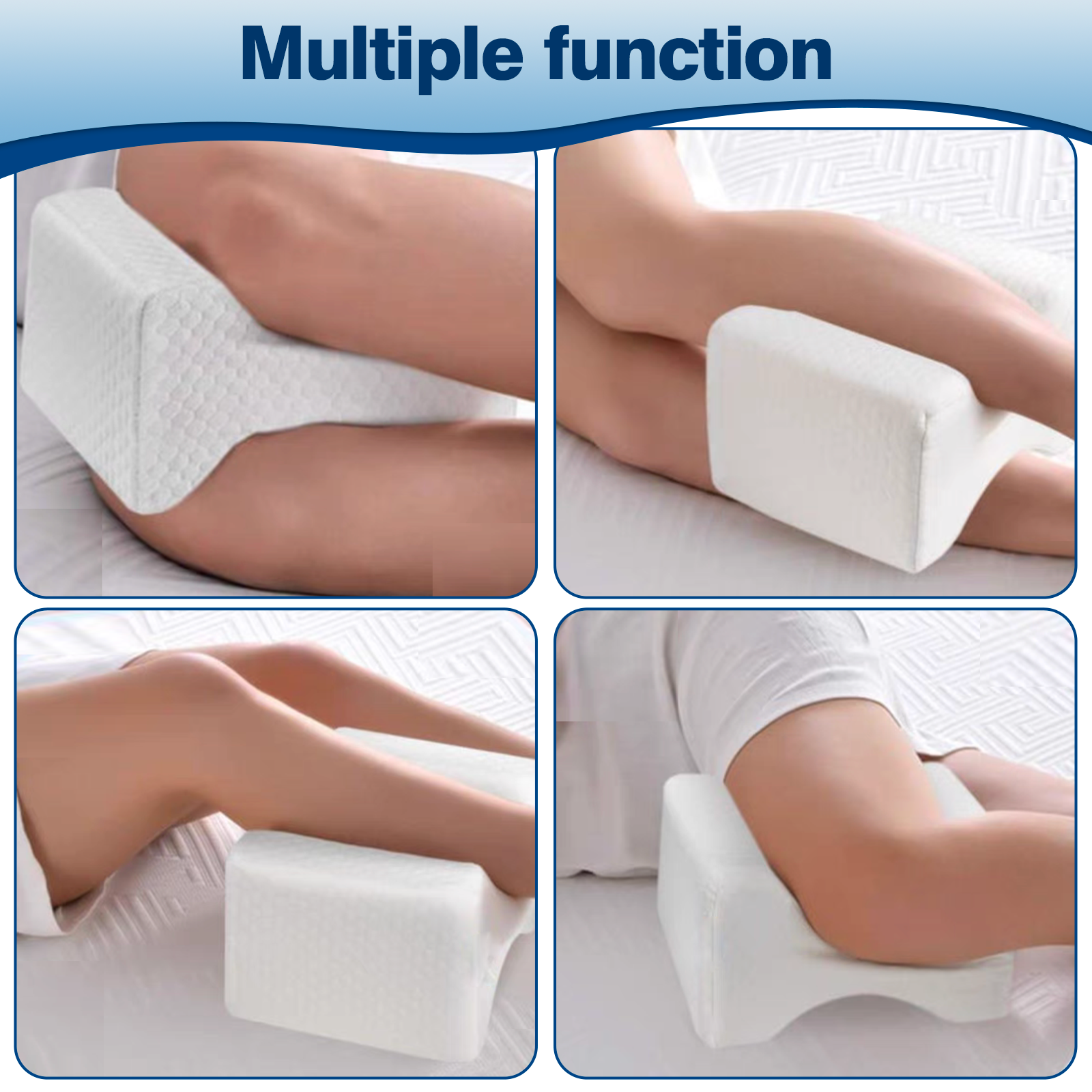 Memory Foam Sciatica Relief Leg Pillow - 09